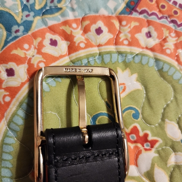 WORTH Genuine Leather Studded Belt Made in Italy | Size Large - Picture 9 of 14